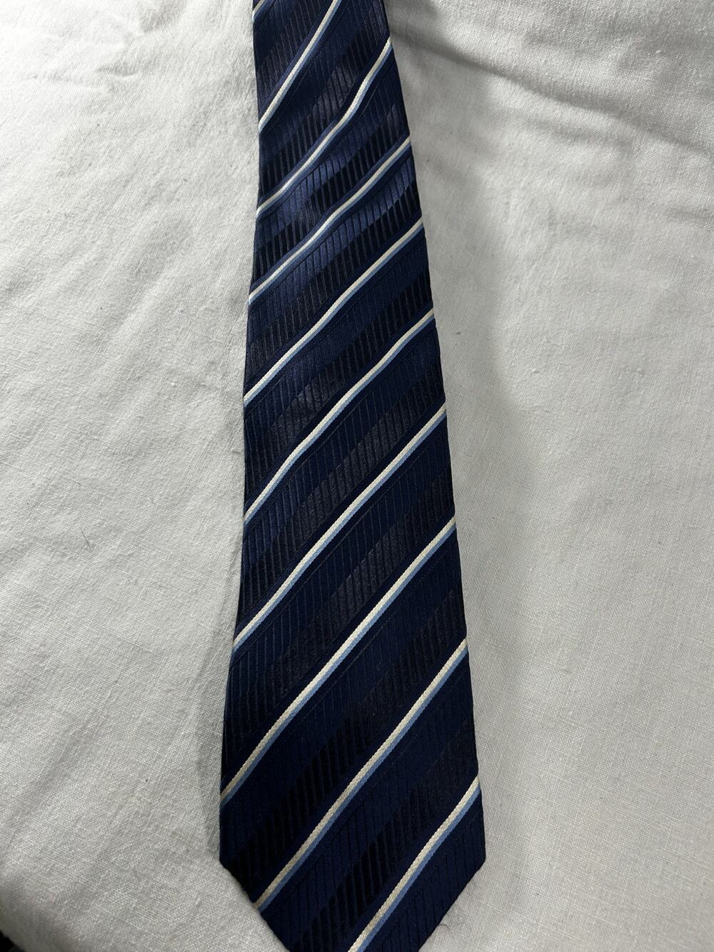 Boss Striped Classic Silk Tie - Made in Italy